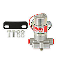 12-801-1 Universal, 97 GPH RED Electric Fuel Pump, Street/Strip Carbureted Applications Compatible with Gasoline Only