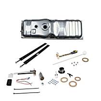 Fuel Tank, GAS, Incl. 16 Gallon Tank/400 LPH Fuel Pump/Internal Baffling/Sending Unit/Tank Straps, 16 gallons / 61 liters, Sniper Series - 
