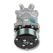 199-101 Universal, A/C Compressor With Clutch 6-Groove Pulley