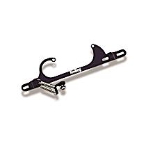 Universal, Carburetor Throttle Cable Bracket - Black Steel 