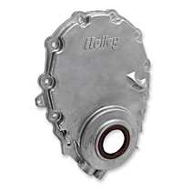 21-150 Timing Cover, Natural, Aluminum Single Plane Chevy Small Block V8 Series