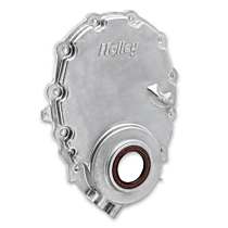 21-152 Timing Cover, Natural, Aluminum Single Plane Chevy Small Block V8 Series