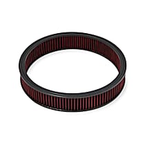 220-30 Universal Air Filter - Red, Cotton Gauze, Washable, Universal, Sold individually