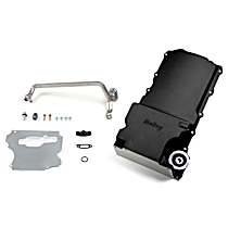 302-1BK Universal, GM LS Swap Oil Pan - Black, Fits GM/Muscle Car/Classic Car/Trucks and other LS Swap Projects
