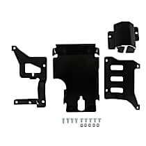 302-35 Black Aluminum Skid Plate