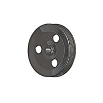 Universal, Power Steering Pump Pulley - Black Steel  Sold individually