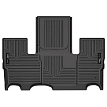 14181 Third Row Weatherbeater Series Molded Floor Liner, Black Made of Rubberized Thermoplastic Polyolefins