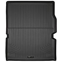 20421 Weatherbeater Series Cargo Mat - Black, Rubberized/Thermoplastic, Molded Cargo Liner, Direct Fit, Sold individually