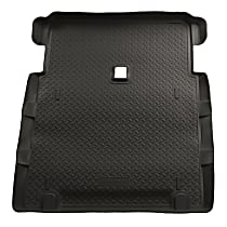 21771 Cargo Mat, Molded Cargo Liner, Black, Made of Rubberized/Thermoplastic, Classic Style Series