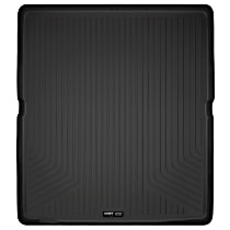 Cargo Mat, Molded Cargo Liner, Sport Utility, Fits To Back Of 2nd Row Seats Over Folded Flat 3rd Row Seats, Black, Made of Rubberized/Thermoplastic - 