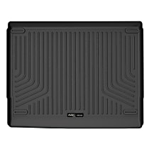 23321 Weatherbeater Series Cargo Mat - Black, Made of Rubberized/Thermoplastic, Molded Cargo Liner, Direct Fit, Sold individually