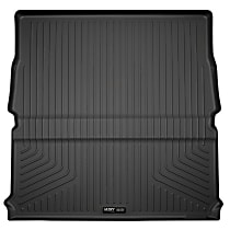 24391 Weatherbeater Series Cargo Mat - Black, Rubberized/Thermoplastic, Molded Cargo Liner, Direct Fit, Sold individually