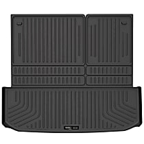 25701 Weatherbeater Series Cargo Mat - Black, Made of Rubberized/Thermoplastic, Molded Cargo Liner, Direct Fit, 1 Piece