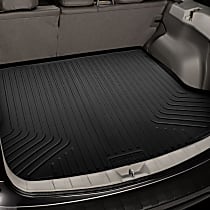 26681 Weatherbeater Series Cargo Mat - Black, Made of Rubber, Molded Cargo Liner, Direct Fit, Sold individually