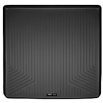 Cargo Mat, Molded Cargo Liner, Sport Utility, Fits To Back Of 2nd Row Seats Over Folded Flat 3rd Row, Black, Made of Rubberized/Thermoplastic - 