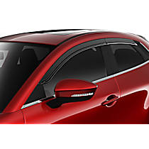 2854128 Front and Rear, Driver and Passenger Side Window Visor, Smoke