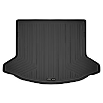 28641 Weatherbeater Series Cargo Mat - Black, Rubberized/Thermoplastic, Molded Cargo Liner, Direct Fit, Sold individually