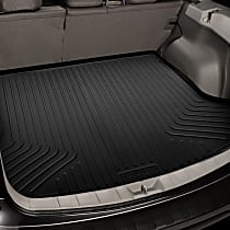 29391 Weatherbeater Series Cargo Mat - Black, Made of Rubber, Molded Cargo Liner, Direct Fit, Sold individually