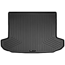 29681 Weatherbeater Series Cargo Mat - Black, Rubberized/Thermoplastic, Molded Cargo Liner, Direct Fit, Sold individually