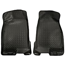 32511 Front Row Classic Style Series Molded Floor Liner, Black Made of Rubberized Thermoplastic Elastomer