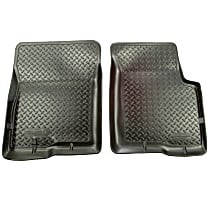 35701 Front Row Classic Style Series Molded Floor Liner, Black Made of Rubberized/Thermoplastic