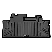 Cargo Mat, Molded Cargo Liner, Mini Passenger Van, Black, Made of Rubber - 