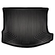 48631 Cargo Mat, Molded Cargo Liner, Black, Made of Rubberized/Thermoplastic, Weatherbeater Series
