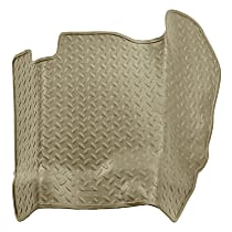 82203 Floor Hump Classic Style Series Molded Floor Liner, Tan Made of Rubberized Thermoplastic Elastomer