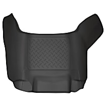 83701 Weatherbeater Series Black Floor Mats, Floor Hump