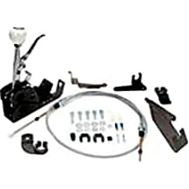 3160014 Quarter Stick Series Shifter - Aluminum Stick and High Gloss White Knob, Automatic, Direct Fit, Sold individually