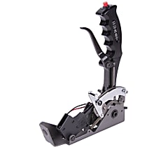 3162015 Pistol Grip Series Shifter - Black, Billet Aluminum, Automatic, Direct Fit, Sold individually