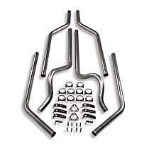 16523HKR Header-Back Exhaust System, Made of Stainless Steel, Competition Series