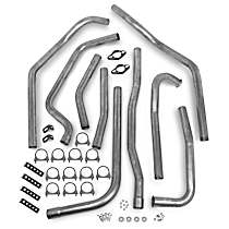 16562HKR Header-Back Exhaust System, Made of Stainless Steel, Competition Series