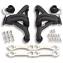 Headers, Shorty, 5.0L 8Cyl, 1.625 in. Tubing, Painted Black, Made of Steel - 