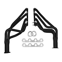 6901HKR Headers Long Tube, Painted Black, Made of Steel