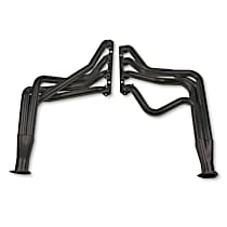 6910HKR Headers Long Tube, Painted Black, Made of Steel