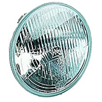 002395991 Driver or Passenger Side Halogen Headlight, Without bulb(s)