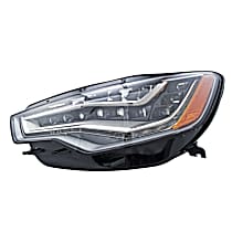 011151451 Driver Side LED Headlight, With bulb(s), OE Replacement,, CAPA Verified
