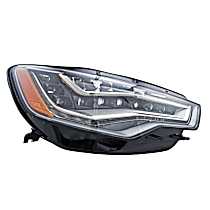 011151461 Passenger Side LED Headlight, With bulb(s), OE Replacement,, CAPA Verified