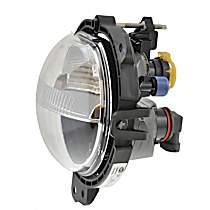 Front, Driver Side Halogen Fog Light, Without bulb(s)