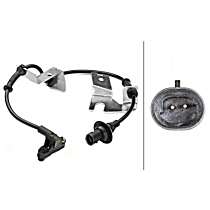 Front, Passenger Side ABS Speed Sensor, enginedesignationname: EER; Eng. VIN: R; FI; Naturally Aspirated; GAS; enginemfrname: Chrysler