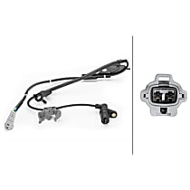 Front, Driver Side ABS Speed Sensor, enginedesignationname: 3MZ-FE; FI, enginemfrname: Toyota; 2-pin connector - With bracket; Incl. ABS Wheel Speed Sensor Wire Harness