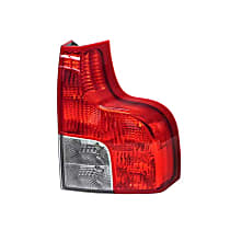 31213382 Passenger Side, Lower Halogen Tail Light, Without bulb(s)