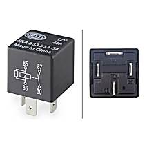 Relay, Oxygen Sensor Relay, 12V; 4-pin connector; Wiring Diagram: S2; Plug: B; Yesrmally Open Contact; 12V; 4-pin connector; Wiring Diagramme: S2; Plug: B; Normally Open Contact - 