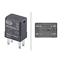 Relay, Engine control unit wiring relay, 12V; 4-pin connector; Normally Open Contact; 30A - 