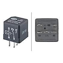 Relay, Blower motor relay, 12V; 5-pin connector; Changeover Contact - 