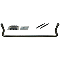 7008 Sway Bar Kit, Steel, Non-adjustable, Powdercoated Black