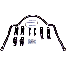 7183 Rear Sway Bar Kit, Steel, Non-adjustable, Powdercoated Black