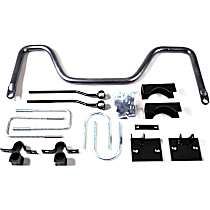 7269 Rear Sway Bar Kit, Steel, 1.31 in., Non-adjustable, Powdercoated Gray