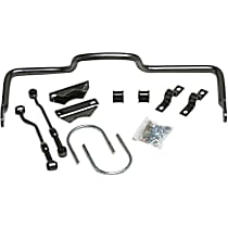 7270 Rear Sway Bar Kit, Steel, 1.31 in., Adjustable (Rear Only), Powdercoated Black